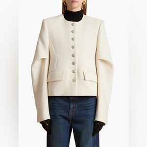 KHAITE New Darlman Jacket Cream Size 2